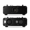 2 Way XLR Balanced Stereo Audio Switcher Passive A/B Mini