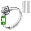Anpro Ring Sizers for Loose Rings: Adjustable Silicone Ring Size