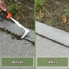 Grout Scraper Weeder 2-Piece Garden Hand Weeder with Handle, Manual