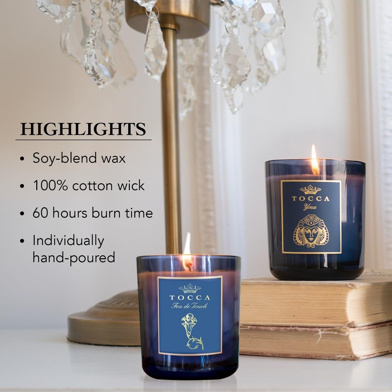 TOCCA St Tropez 10oz Candle - Provence Rose & Iris