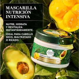 HERBAL ESSENCES BioRenew, Mascarilla Nutricin Intensiva para cabello seco y maltratado Nutre e Hidrata Pequi  Aguacate 300 ml                         
