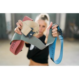 Fitness Band with Magnetic Closure for Functional Training, Made in Germany, Mini.Clip Band, Skin-Friendly Training Band (Mini.Clip.Band - Set of 4 (Light + Moderate + Strong + Pro))