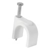 Grapa Curva, 16 Mm, Blanca, Bolsa 20 Piezas Volteck 48276