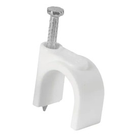 Grapa Curva, 16 Mm, Blanca, Bolsa 20 Piezas Volteck 48276                                                                                             