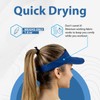 TrailHeads - Sombrero de visera para mujer, para correr, golf
