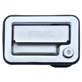 Stahl Truck Bodies - 182223-007 - Key Code 007 - Replacement Rotary Latch Kit Challenger ST Service Body (2012-Current) - Stainless Steel Replacement Rotary Latch Kit and Handle