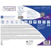 Disposable Gloves Latex 50PLUS Natural Box of 100 Sizes S,