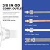 WMAXPFIT Tee Stop Valve(1 PACK), 1/2" PEX x 1/2" PEX