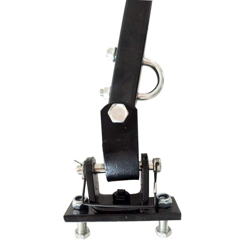 INTBUYING Adjustable Universal Tow Bar + 2X Safety Chains 2"