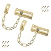 TERF® Heavy Duty Door Chain Polished Brass Internal and External