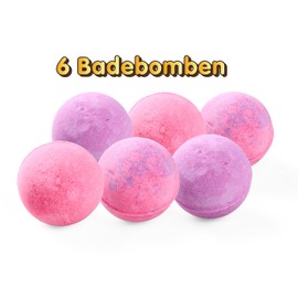 Glibbi Unicorn Surprise Bath Bombs, Pack of 6 with Random Sorting, Bath Toy from 3 Years