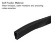 sourcing map U Channel Edge Strips 4.9 ft Length Rubber