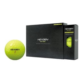 NEXGEN Golf Balls TOUR SPEC Tour Spec White Yellow Dozen 12 Balls (12, Pearl Yellow)