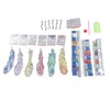 DIY Diamond Feather Bookmark Lightweight Delicate Bend Resistant Beaded Page