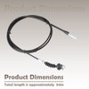 VAINELY 5UG-26311-10-00 Throttle Cable Compatible with Yamaha for Rhino 450