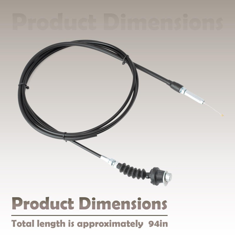VAINELY 5UG-26311-10-00 Throttle Cable Compatible with Yamaha for Rhino 450