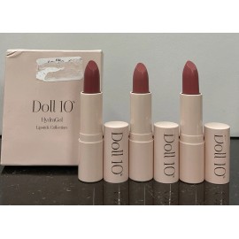 Doll 10 HydraGel Lipstick Collection Set of 3 Full Size New in Box