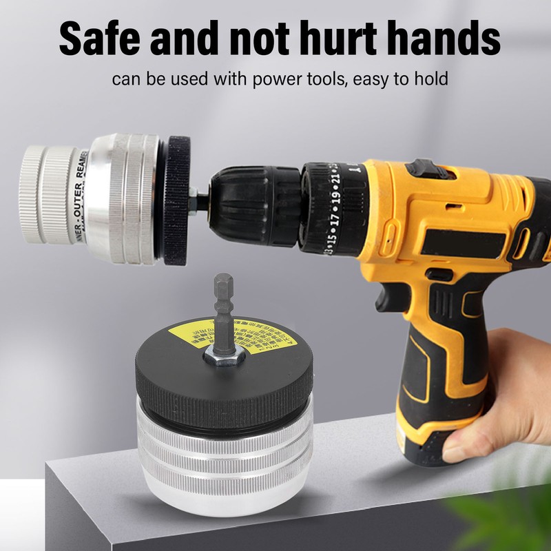 Pipe Tubing Reamer Robust Stainless Steel Pipe Reamer Connector Tube