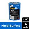 ScotchBlue Original Multi-Surface Painters Tape, 1.5 Inch Wide (1.41 In.