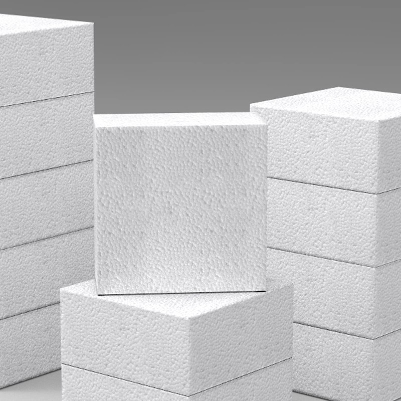 12 Pack Craft Foam Blocks, Polystyrene Blocks Squares Styrofoam Blocks