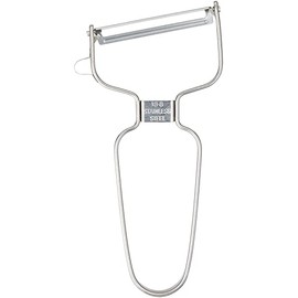 Shimomura Industry ANP-732 Niigata Tsubame Sanjo, Made in Japan, Ajiri Food Shop Sharp Peeler, White