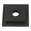 Kingston Brass FLSQUARE0 Claremont Shower Arm Flange, Matte Black