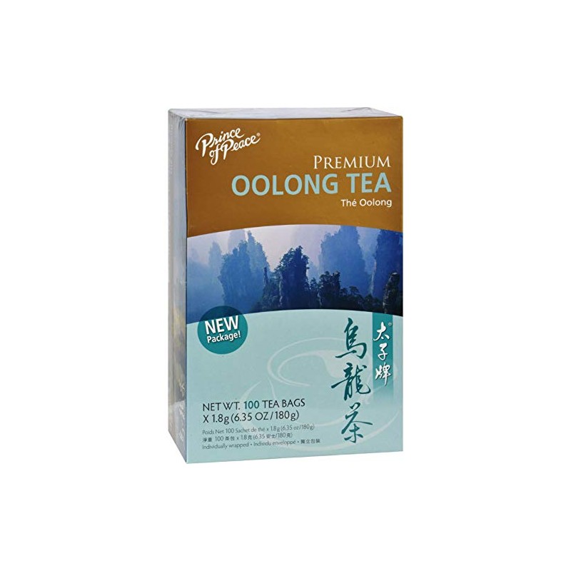 Prince of Peace Premium Oolong Tea 100 tea bags (Pack