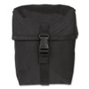 Miltec Multi-Purpose Belt Bag, Med, Black, black, Additional pocket
