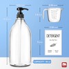 GMISUN Laundry Detergent Dispenser, 2 Pack Liquid Laundry Soap Dispenser,