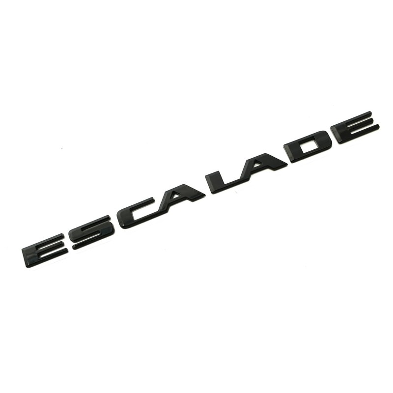 3pcs Escalade 3D Badge Letter Nameplate Sticker Replacement for 15-22