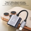 biaze USB‑C to 3.5 mm Headphone & Charger Adapter – 60 W