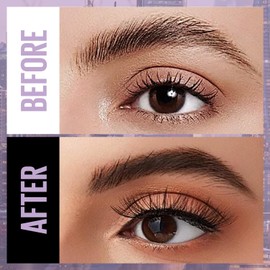 Yfulfill Dark Brown Eyebrow Pencils for Women, Waterproof Eye Brow Pen