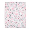 Bedtime Originals Blossom Pink Watercolor Floral 3-Piece Mini Crib Bedding