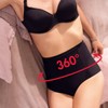 Anita Women's 1885 Re Belt Panty Maternity Knickers, Black, Size