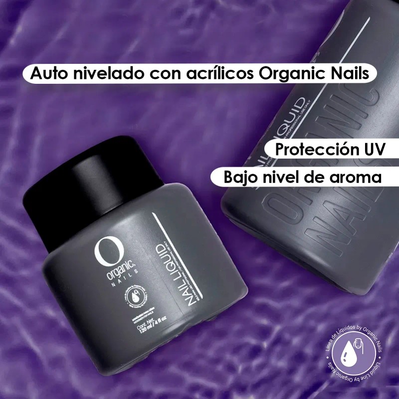 Monomero Liquido Para Uñas 120 Ml By Organic Nails