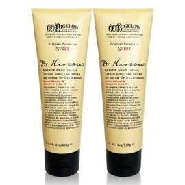 C. O. Bigelow Dr. Hiosous Quince Hand Lotion for Dry Hands, Hand Cream for Women and Men to Soften Dry Cracked Skin, No. 007, 4 fl oz,, Pack of 2