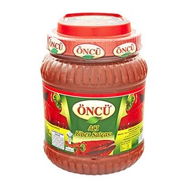 Oncu Spicy Pepper Paste, Turkish, 3.63 Lbs