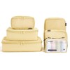 SOARSAIL 6 Set Compression Packing Cubes for 7–14 Day Travel,