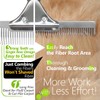 Pet Hair Carpet Rake - Multi-Surface Brush & Broom for