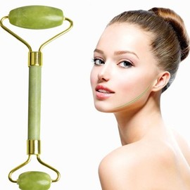 Lifting massager set, jade face massager, face jade meridian, face roller / 리프팅 마사지기세트 옥얼굴맛사지기 얼굴 옥 경락 페이스롤러