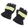 Firefighter Gloves Flame Resistant Soft Comfortable 27cm Length Safety Working