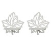 SOFE Leaf Shape Candle Wall Sconces Set of Two, White