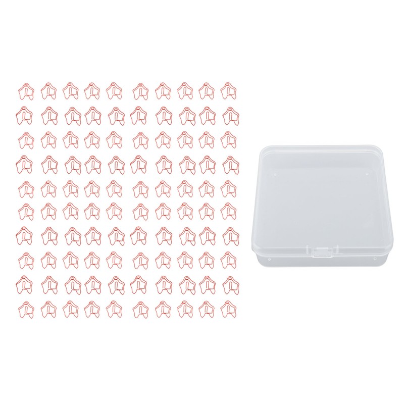 100pcs Adorable Animal Paper Clips Funny Scrapbook Paper Clips Small