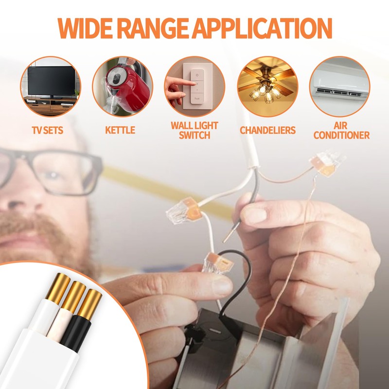 energeaster Solid Indoor 14/2 W/G NMB Cable 25ft Coil，Electrical Wire