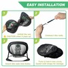 SENSECLUB Golf Chipping Net, Pop Up Chipping Net and Mat,