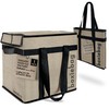 BOXIEBAG Collapsible Reuseable Insulated Grocery Bag - Stackable Heavy Duty