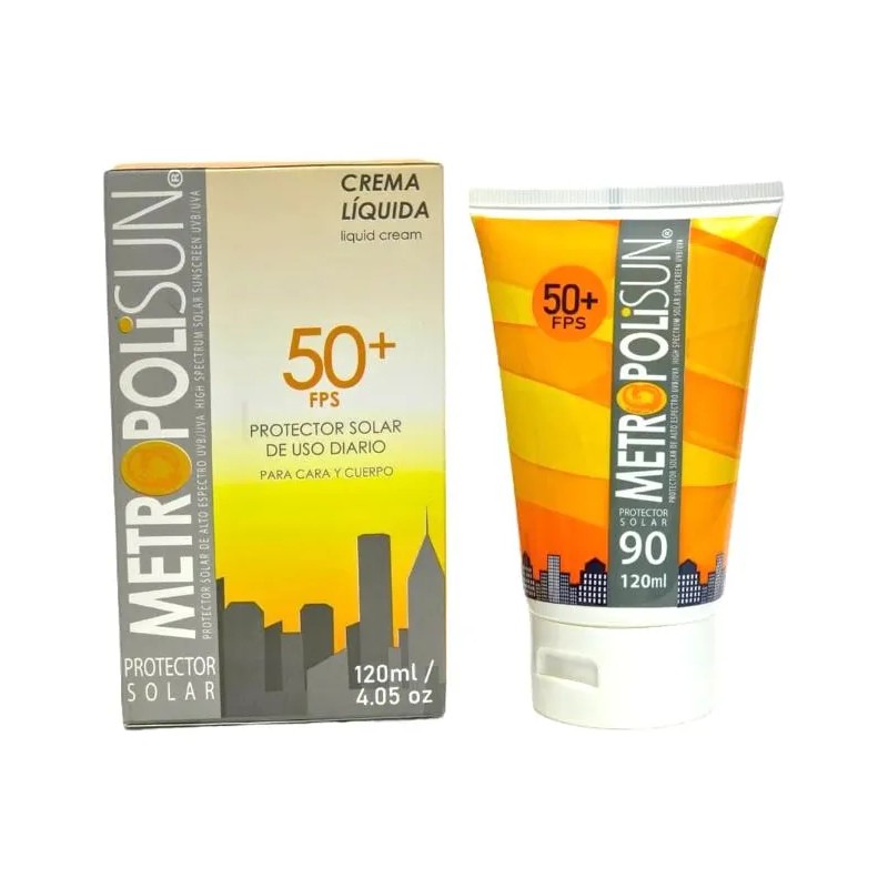 Protector Solar Dermatológico Metropolisun Corporal 50+ Fps