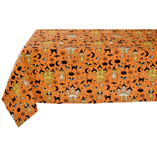 Yourtablecloth 100% Cotton Tablecloth –for Home, Restaurants, Cafés – Be