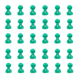 30 PCS Strong Magnetic Push Pin, Office Classroom Perfect to Use as Kitchen Home and School, Map,Whiteboard(Green)