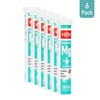 Swiss Imports Effervescent Magnesium + B Complex Dietary Supplement, 6-Pack,